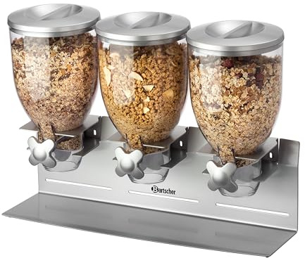 Bartscher Cerealienspender, 3-fach Gastronomiebedarf