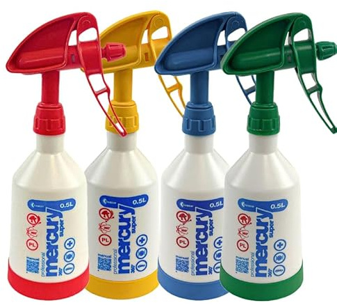 KWAZAR Handsprüher Mercury Pro 4er Pack 0,5 Liter
