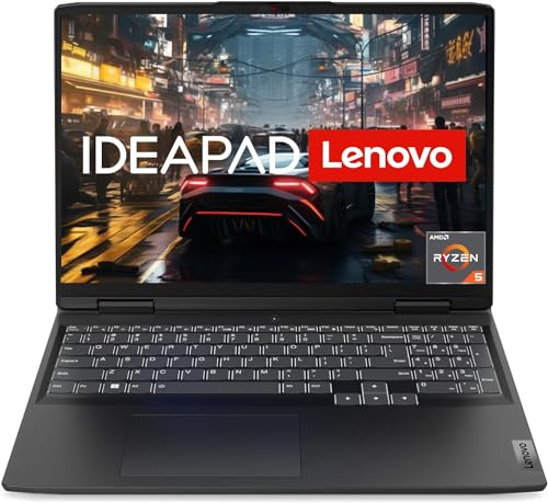 Lenovo IdeaPad Gaming 3 Laptop | 16 WUXGA Display | 165Hz | AMD Ryzen 5 6600H | 16GB RAM | 512GB SSD | NVIDIA GeForce RTX 3050 Ti | Win11 Home | QWERTZ | grau | 3 Monate Premium Care