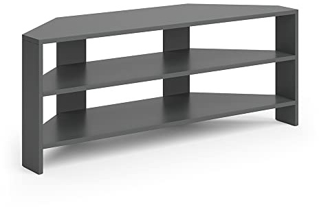 Vicco Lowboard, Anthrazit, 114 x 45 cm, zur Aufstellung von Fernsehern bis 55 Zoll geeignet
