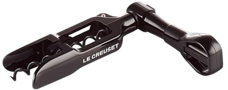 Le Creuset Classic Taschenmodell Korkenzieher, PM 100, Kunststoff, Schwarz glänzend, 49100001400100