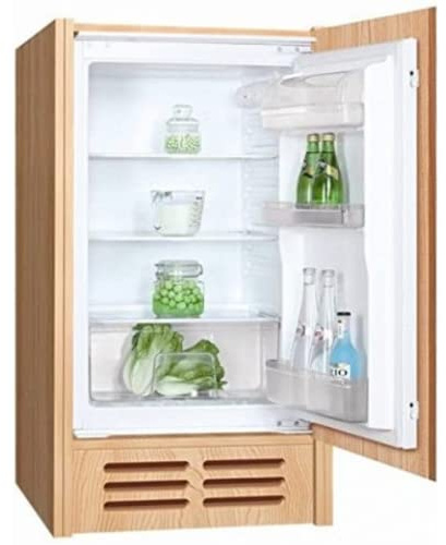 PKM Einbaukühlschrank KS130.0A++EB ohne Gefrierfach | 87x54cm | 124 Liter Nutzinhalt | Leiser Betrieb 39dB | Wechselbarer Türanschlag | Energieverbrauch 92kWh/Jahr | Weiß