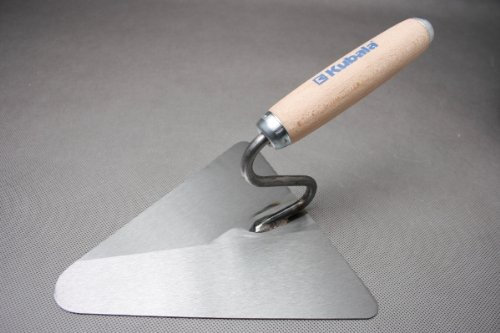 Berliner Maurerkelle Dreieckskelle mit S-Hals - 220x215mm - Stahlblatt - Modell CLASSIC