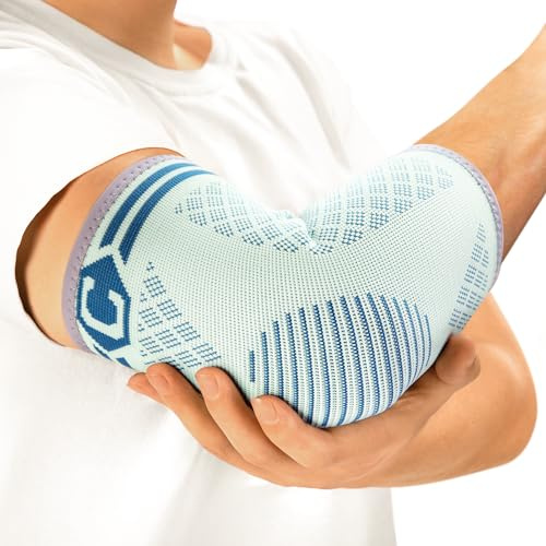 CAMBIVO Ellenbogenbandage x2, Tennisarm bandage für Damen Herren, Arm Bandage Ellenbogen geeignet Arthritis, Sehnenentzündung, Ellenbogenschoner für Sport, Golferarm und Tennisarm Armbandage