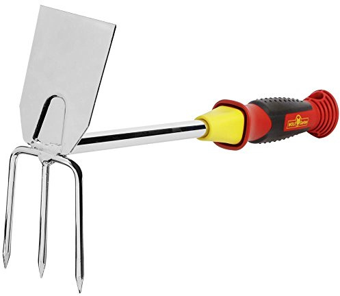 WOLF Garten - multi-star® Doppelhacke LN-2K; 3022000, Rot; Gelb; Grau