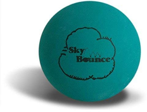 Sky Bounce Farbige Gummi-Handbälle für Freizeit-Handball, Stickball, Racquetball, Fangen, Apportieren und viele weitere Spiele, 5,4 cm, grün, 12 Stück