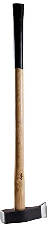 DEMA Spaltaxt 3 kg – Spalthammer mit Esche Holzgriff, Robustes Spaltbeil für Holzspalten, Axt & Beil für Garten und Werkstatt