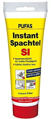 PUFAS Instant-Spachtel 0,400 KG, Weiß, 400g