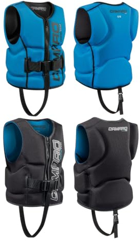 Camaro Comp Vest Kinder Neopren Wende Neopren Prallschutz Auftriebs bis 14 Jahre Black/Blue