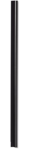 Durable Klemmschiene A4, für circa 30 Blatt, Packung à 50 Stück, schwarz, 293001