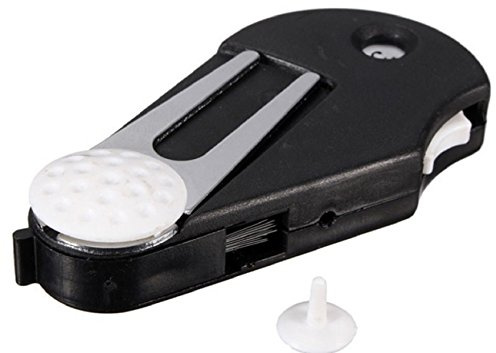 LL-Golf Golftool 5 in 1 / Golf Golfspieler Tool für den Golfplatz | Mit Pitchgabel , Golfball Marker , Golfschläger + Schuh Bürste , Schlagzähler und Clip für den Gürtel oder Golfbag