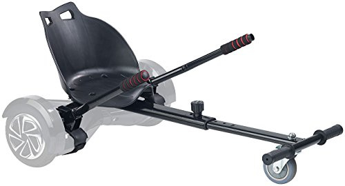 Speeron Hoverboard Sitz: Nachrüst-Set Kart-Sitz für Elektro-Scooter bis 8, belastbar bis 100kg (Kartsitz, Hoverboard Kart, Befestigung)