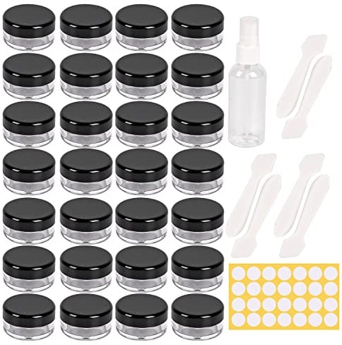 70 Stück döschen 5ml,kleine döschen mit deckel,probenbehälter,kosmetik mini dosen tiegel probenbehälter,salbentiegel,cremedosen zum befüllen,kosmetikdosen lippenbalsam cremedöschen