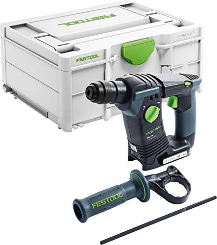 Festool Akku-Bohrhammer BHC 18-Basic (mit Zusatzhandgriff, Tiefenanschlag), im Systainer