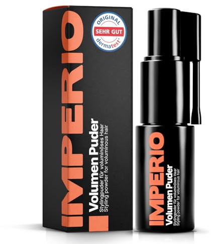 IMPERIO Haarpuder mit matt Effekt für Frauen & Männer | Volumen Puder zum stylen und fixieren in Premium Friseur Qualität | Matt-Look ohne zu verkleben (40ml)