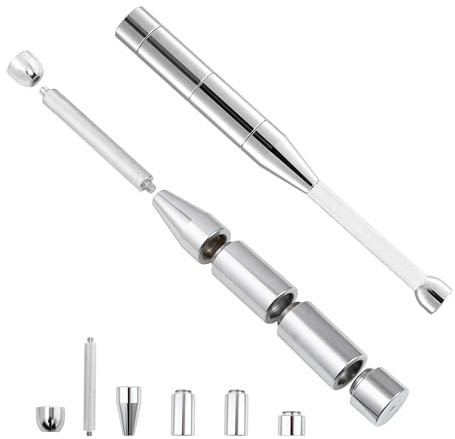Verstellbarer Macebell Clubbell, 6-in-1 Premium Steel Indian Club, Krafttrainingsgerät für Ganzkörper-, Muskel-, Schulter-, Griff- und Unterarmtraining (6,5/9/11/13/15/7,9 kg)