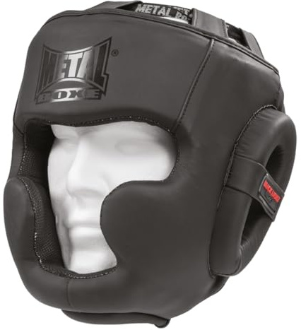 METAL BOXE - Vollgesicht-Kopfschutz, Schwarz