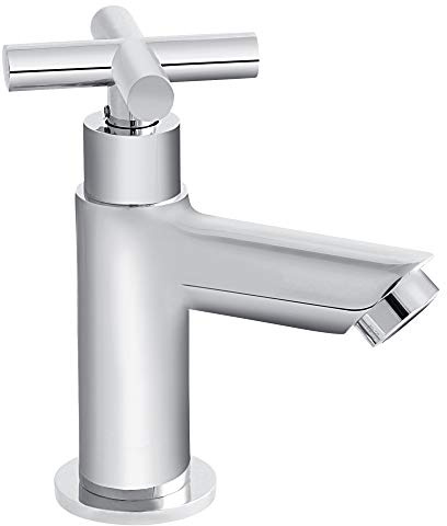 Bad Kaltwasser Armatur Standventil Wasserhahn mit einem Anschlussschlauch