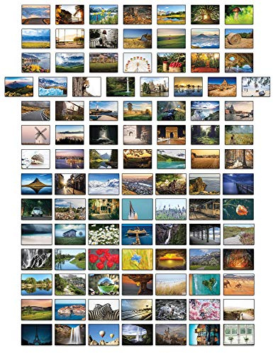 Landschaften Postkarten - 100 verschiedene Postkarten