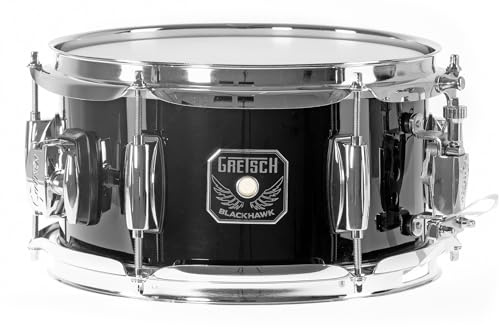 Gretsch SD Snare Drum, Full Range, Black Hawk Mighty Mini, schwarz, chrome Hardware, 10 x 5,5, BH-5510-BK