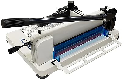 HFS (R) Robuster Papierschneider, 400 Blatt Kapazität, solide Stahlkonstruktion (A4-30,5 cm) Papierschneidemaschine
