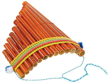 Betzold Musik - Peruanische Panflöte aus Bambus - Panflöte Blasinstrument