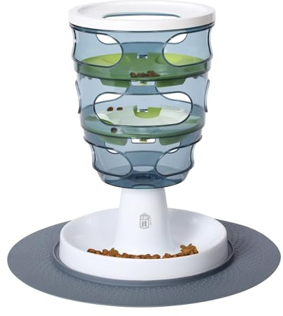 Catit Design Senses Futter Labyrinth, interaktives Spielzeug für Katzen, Alle Rassengrößen , 1 Packung