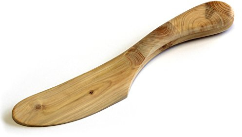 Nordic Art Store Handmade Wacholder Holz Butter Messer mit Mosaikgriff
