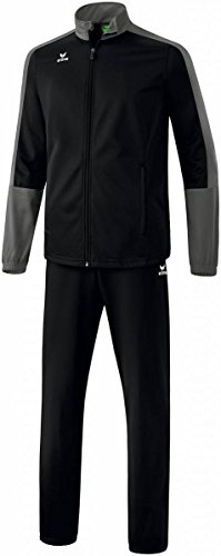Erima Kinder Toronto 2.0 Polyesteranzug, schwarz/Granit, 104, 302602