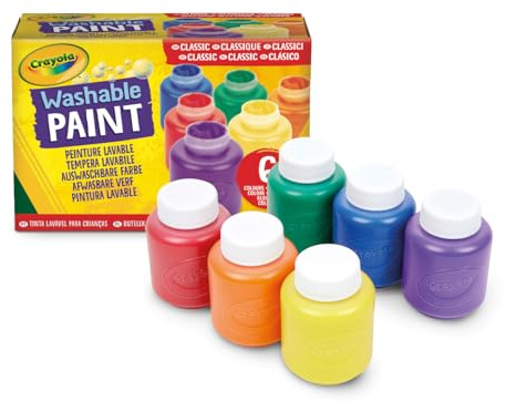 Crayola Waschbar Kid's Paint-6/Pkg