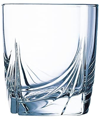 Dajar 6 Niedrigen Trinkgläser Ascot 300 ml Luminarc, Glas, Transparent, 6 Stück (1er Pack), 6 33768