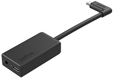 GoPro Pro 3,5-mm-Mikrofonadapter für HERO5 schwarz/HERO5 Session