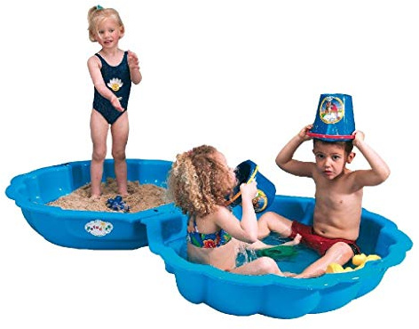 IMP 703 - Paradiso Toys Sand/Wassermuschel, 2-teilig, blau