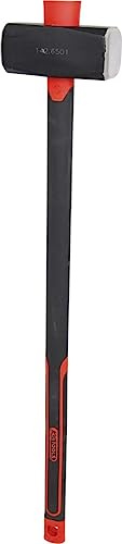 KS Tools 142.6501 Vorschlaghammer mit Fiberglasstiel, 5000g