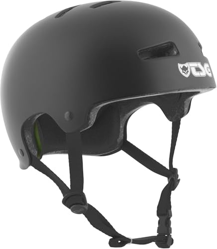 TSG Helm Evolution Solid Color, Schwarz (satin black), XXL, 75046