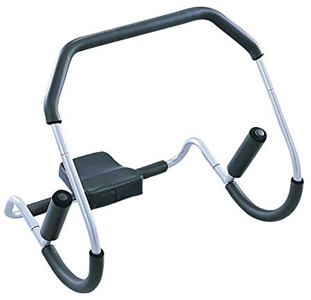 Body Sculpture BB6000 Bauchmuskeltrainer, Grau/Schwarz