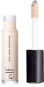 e.l.f. 16HR Camo Concealer, Volle Deckkraft, Hochpigmentierter Concealer mit mattem Finish, faltenfrei, Vegan & Tierversuchsfrei, Fair Rose