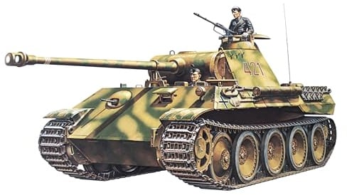 Tamiya 35065 - 1:35 WWII Deutsche SdKfz.171 Panther A (2), Panzer, Camo, Erdton