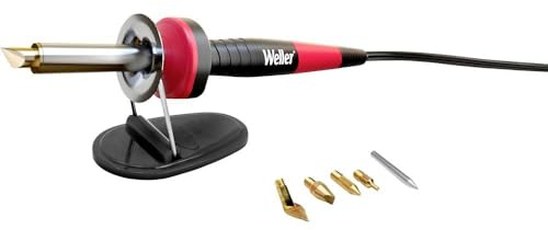 Weller WLIWBK1523C Brandmalkolben | Set für Brandmalerei-Projekt | Pyrographie Brenner-Set | Ideal für Holzbrand, Leder, DIY | 8 Teile