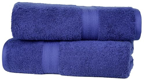 Amazon Basics Badetuch 100 % Baumwolle, 70 x 140 cm, 2 Stück