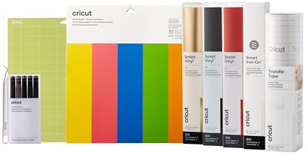 Cricut Starter-Bundle mit Materialien | Zur Verwendung Explore 3 Maker 3