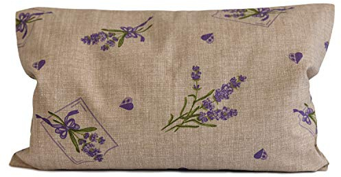 8-Kräuter Kräuterkissen 30x20cm Sorgenfrei + Bio-Inlett - Duftkissen, 100% naturrein. Kräuterkissen mit Salbei, Anis, Kamille, Pfefferminze, Thymian, Rosmarin, Melisse, Lavendel
