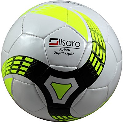 Lisaro Futsal Trainingsball - Größe 4-300g, Stark reduziertes Sprungverhalten, Gute Spieleigenschaften Strapazierfähig, Top Spielball.