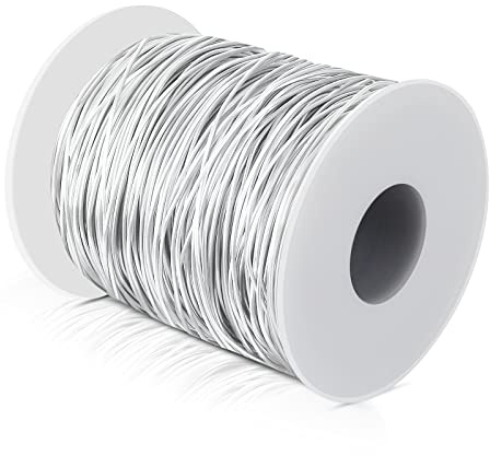20 Gauge (0,8 mm) 304 Edelstahldraht 50 m für Bailing Draht Modellierdraht Schmuckherstellung Draht
