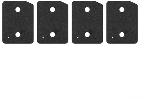 Jonikuper Trocknerfilter für Miele T1 9164761, 207 x 157 x 30 mm, kompatibel mit Miele Wärmepumpentrocknern, Schaumstoff-Fusselfilter-Ersatz (für Miel), 4 Stück