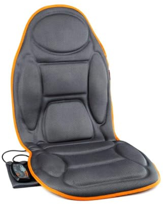 Medivon Cosy Mesh Vibrations elektrische Massagematte verfügt über 5 Betriebsarten und 4 Massagezonen mit Wärmefunktion, Massagesessel, Massageauflage für Sessel, Massagesitzauflage