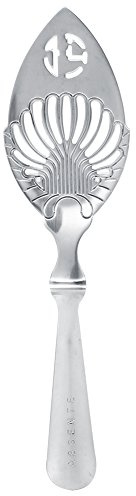 Absinth-Löffel, 304 Edelstahl, Teefilter, multifunktional, Kaffee-Schnur-Löffel, Küchen-Bar-Werkzeuge (#4), 2 Stück