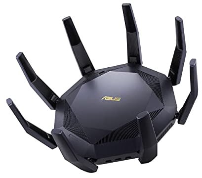 ASUS RT-AX89X AX6000 Gaming 6 kombinierbarer Router | Tethering als 4G und 5G Router-Ersatz, AiMesh WLAN System, WiFi 6, MU-MIMO, AiProtection Pro
