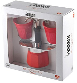 Bialetti Set Mini Express, Rot