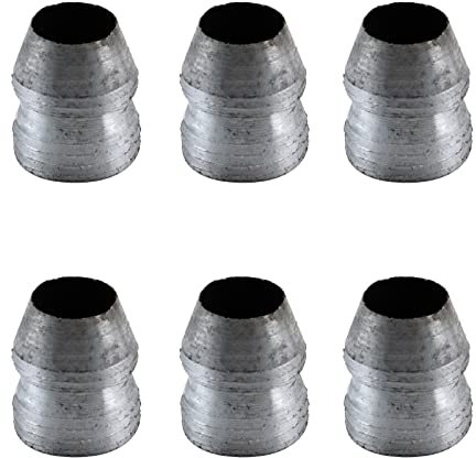 Curqia Keile mit konischen Griffen, runde Sicherheitskeilen, Axtkopfkeil (6 Stück, 14 mm)